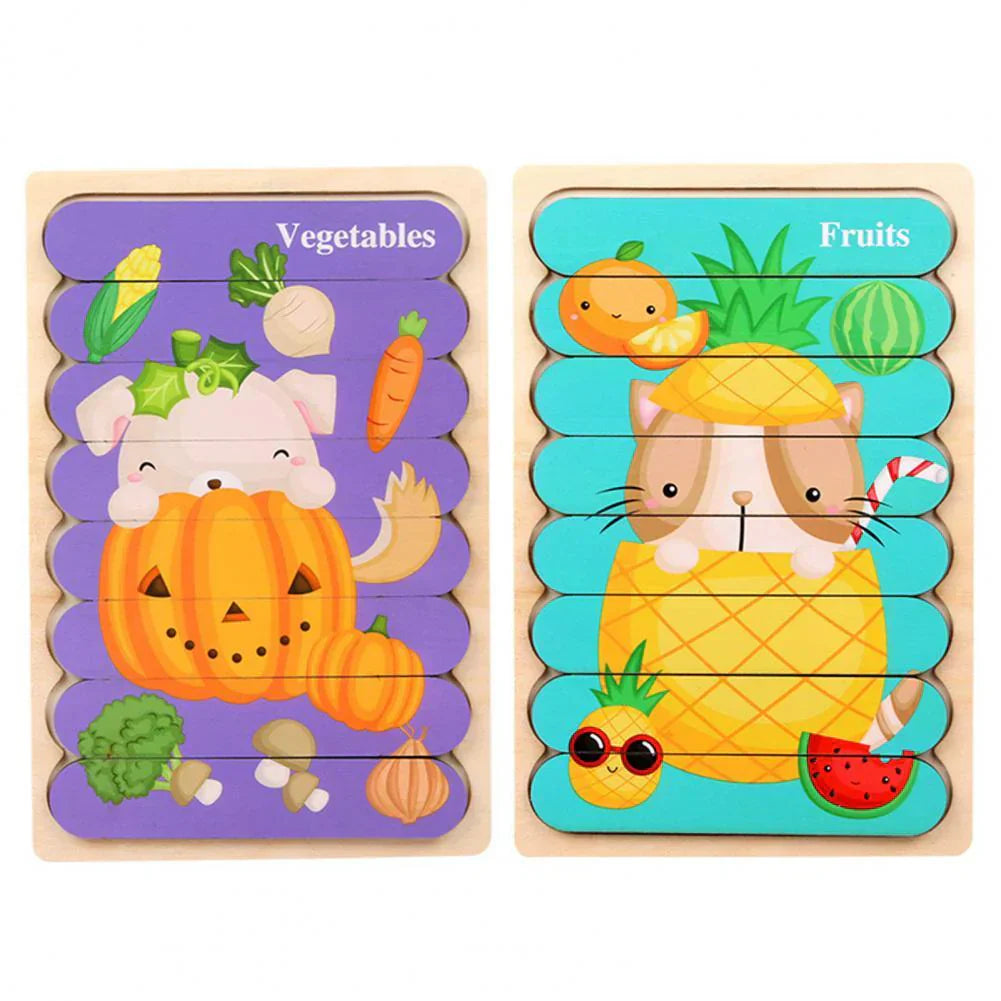 Befez Wooden Brain Teaser Toy for Children