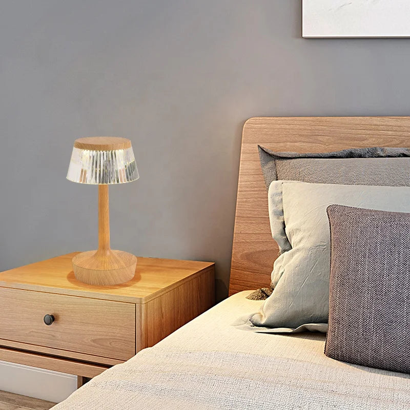 Stylish Crystal Portable Desk Lamp