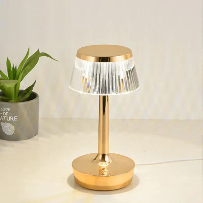 Stylish Crystal Portable Desk Lamp