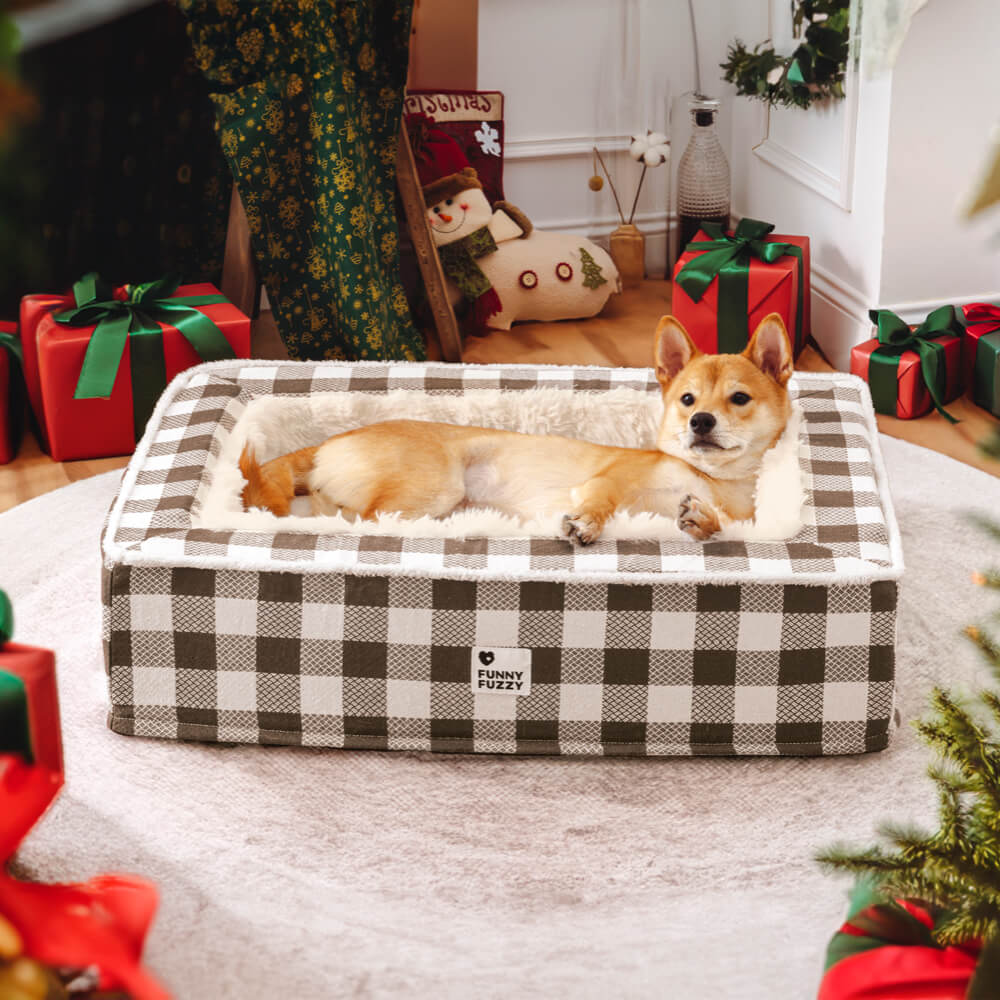 Comfy Pet Dog Bed – Plush Puppy Haven
