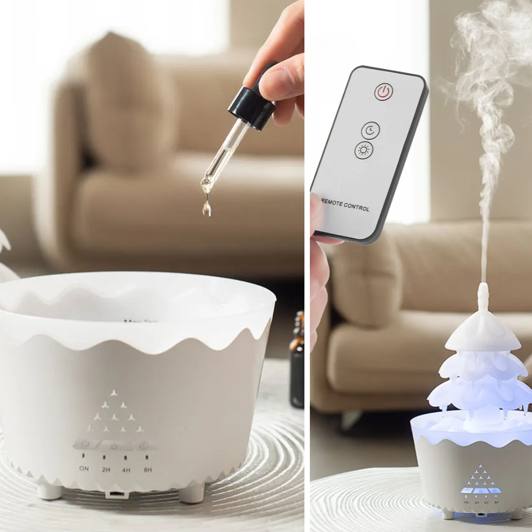 Compact Holiday Essential Oil Diffuser