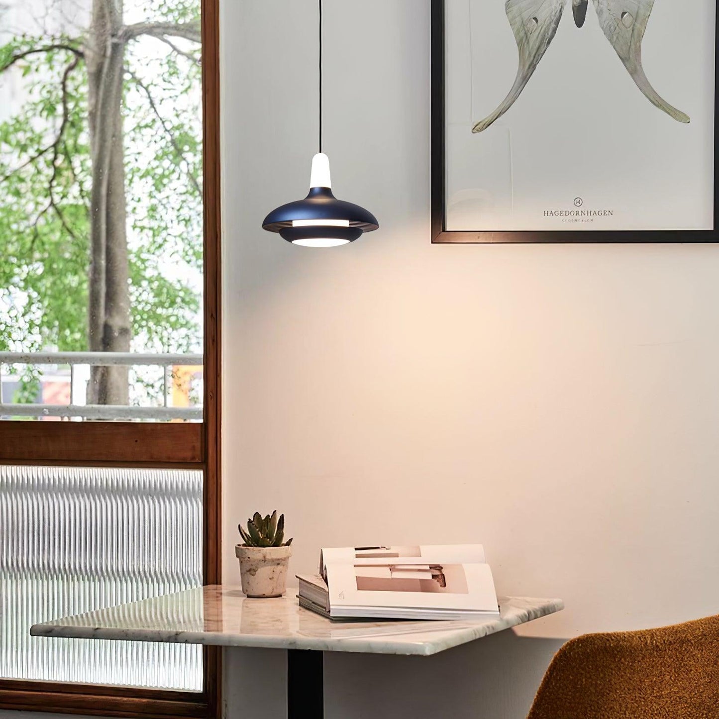 Simple Chic LED Hanging Lamp