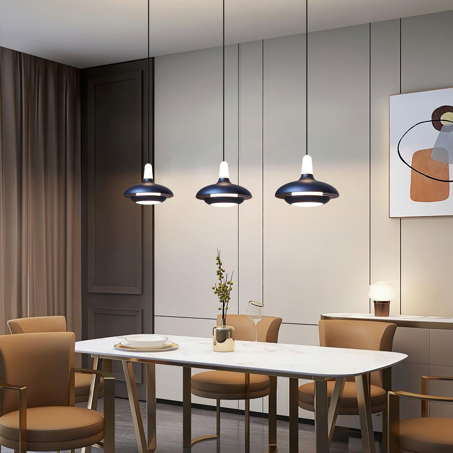 Simple Chic LED Hanging Lamp