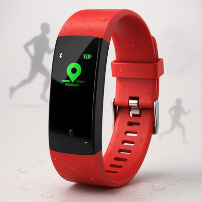 Befez | Sport Watch Silicone Strap Water Resistant Tracker