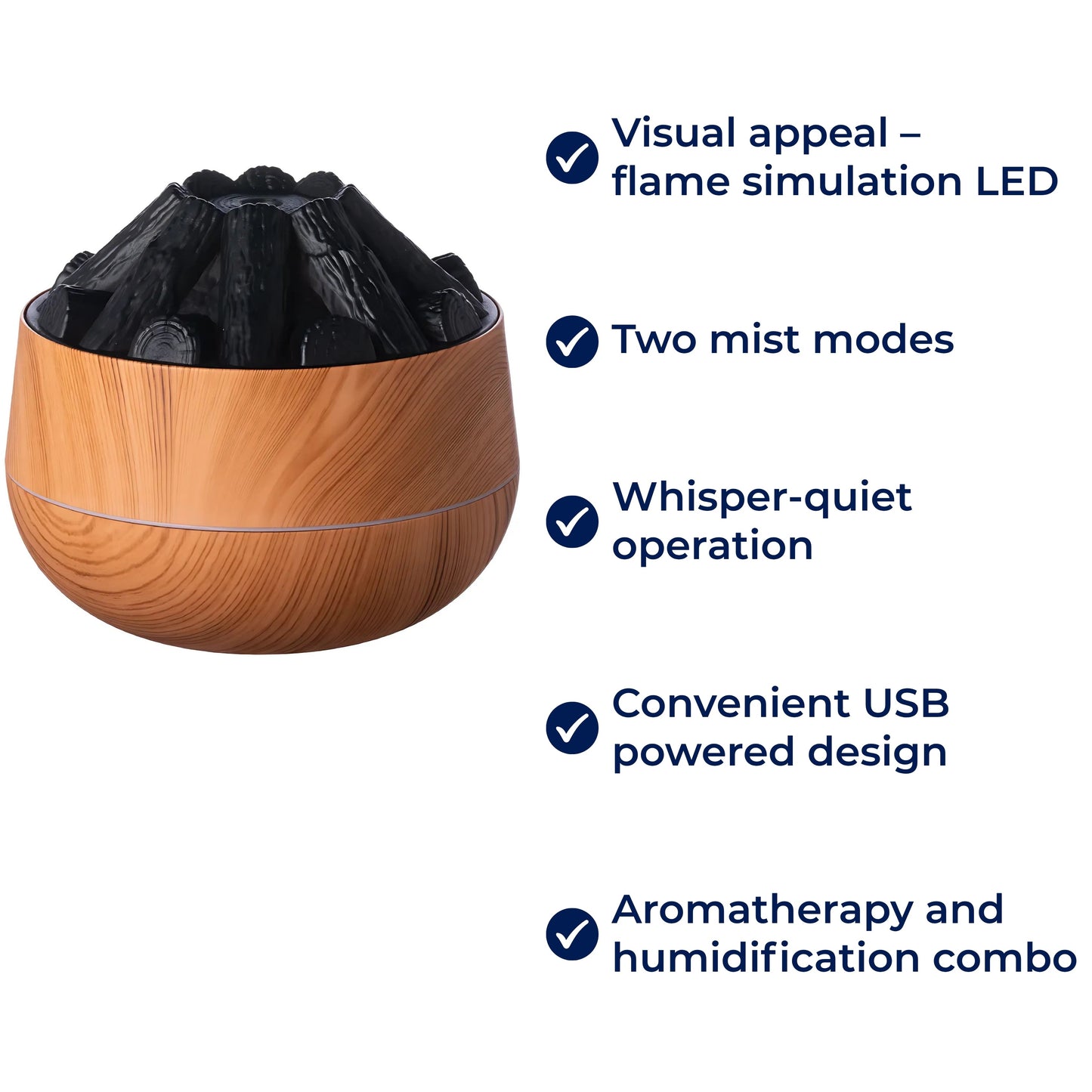 Compact LED Oil Diffuser for Home Relaxation