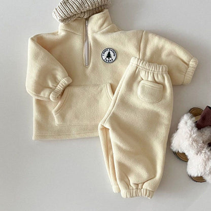 Cozy Baby Fleece Clothing Set