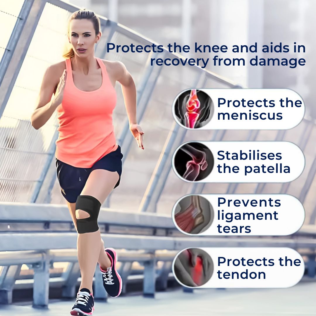 Comfortable Knee Pads with Compression Support