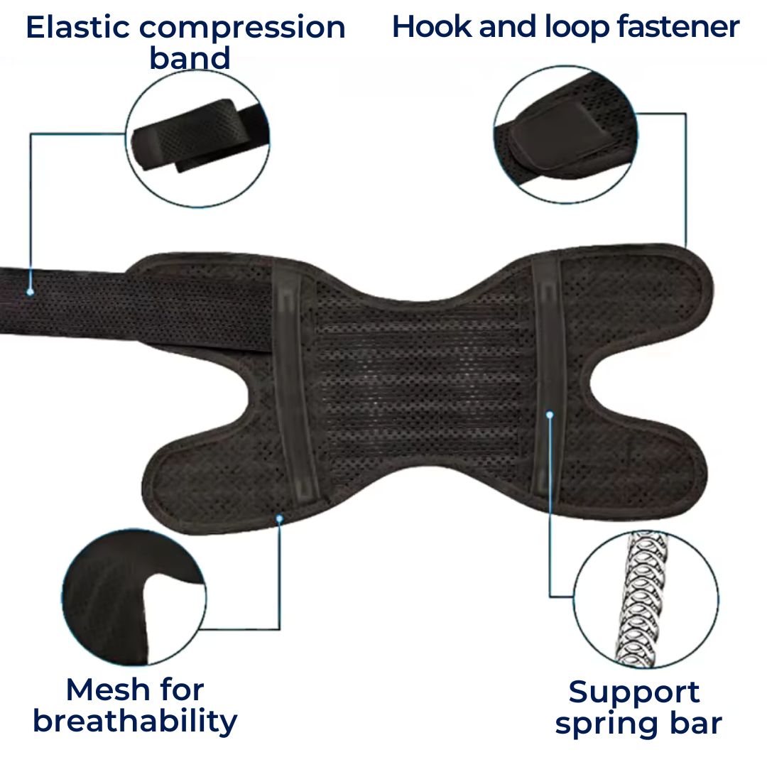 Comfortable Knee Pads with Compression Support