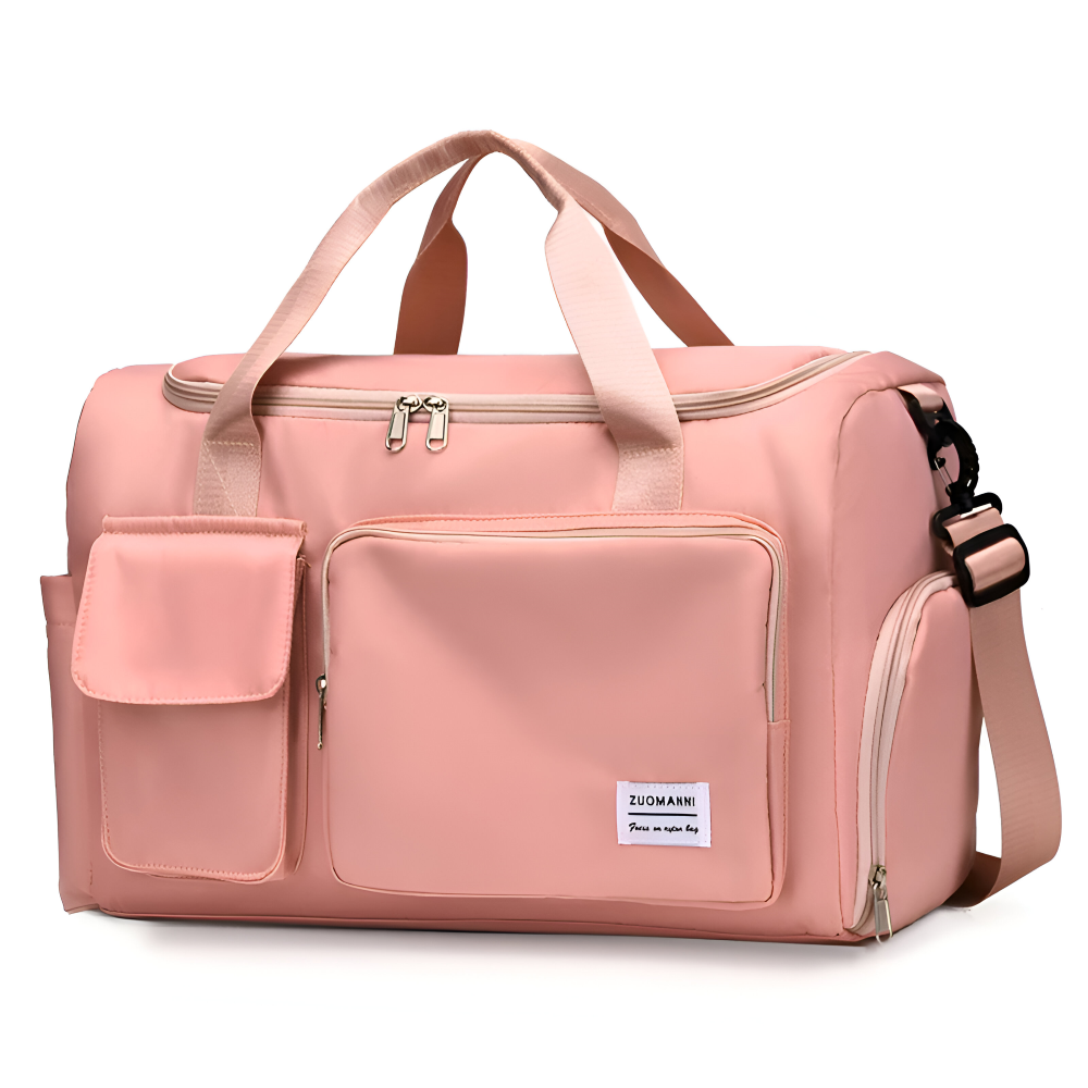 Waterproof Travel Duffel Bag with Shoe Pocket