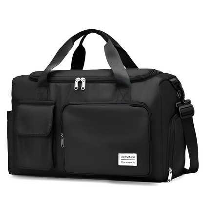 Waterproof Travel Duffel Bag with Shoe Pocket