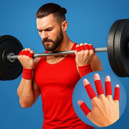 Soft Protective Finger Sleeves for Sports & Daily Wear