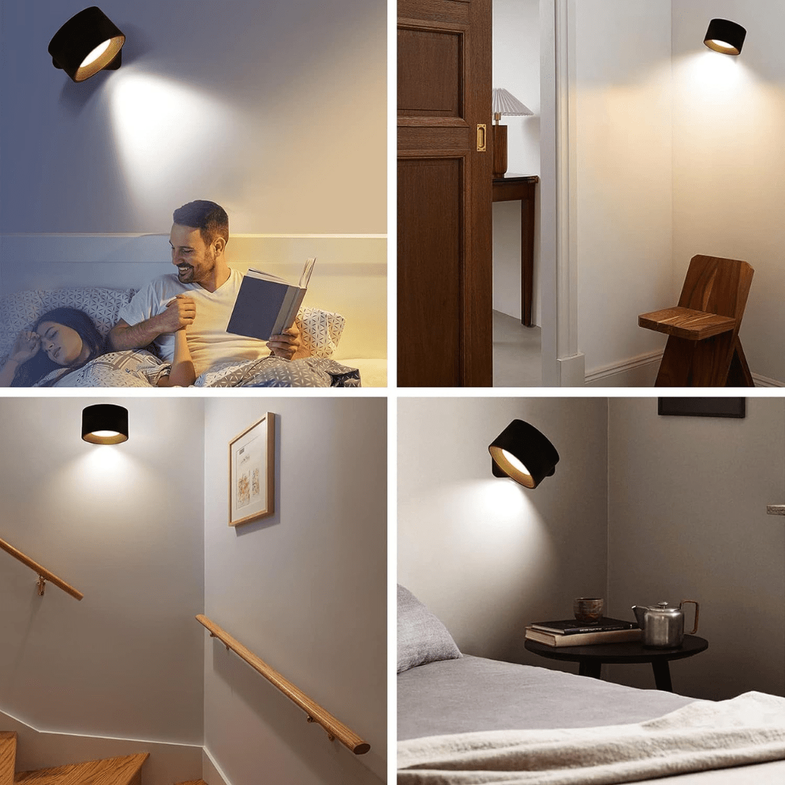 Flexible LED Wall Light 360 Degree Rotation