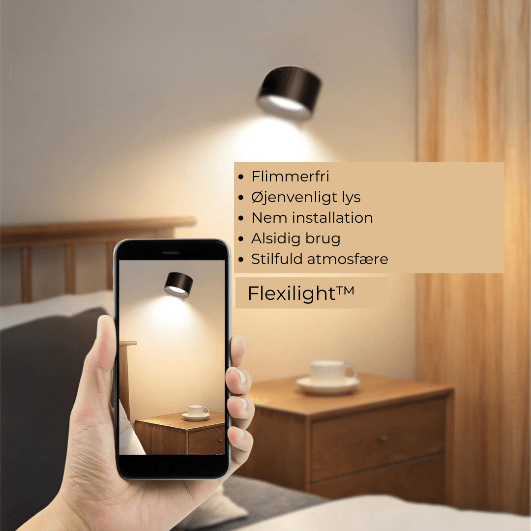 Flexible LED Wall Light 360 Degree Rotation