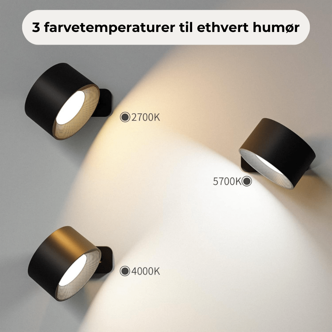 Flexible LED Wall Light 360 Degree Rotation