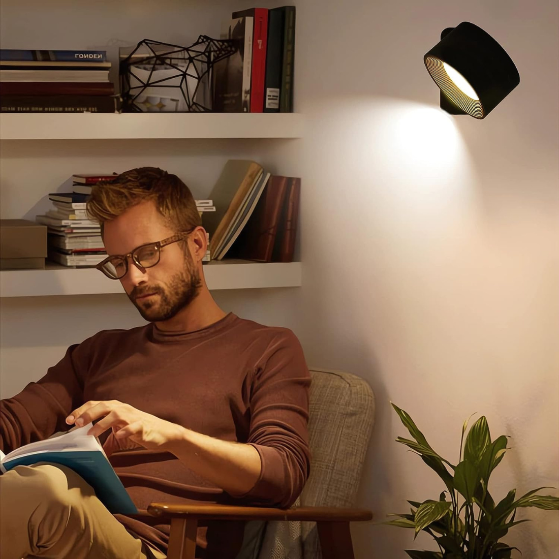 Flexible LED Wall Light 360 Degree Rotation