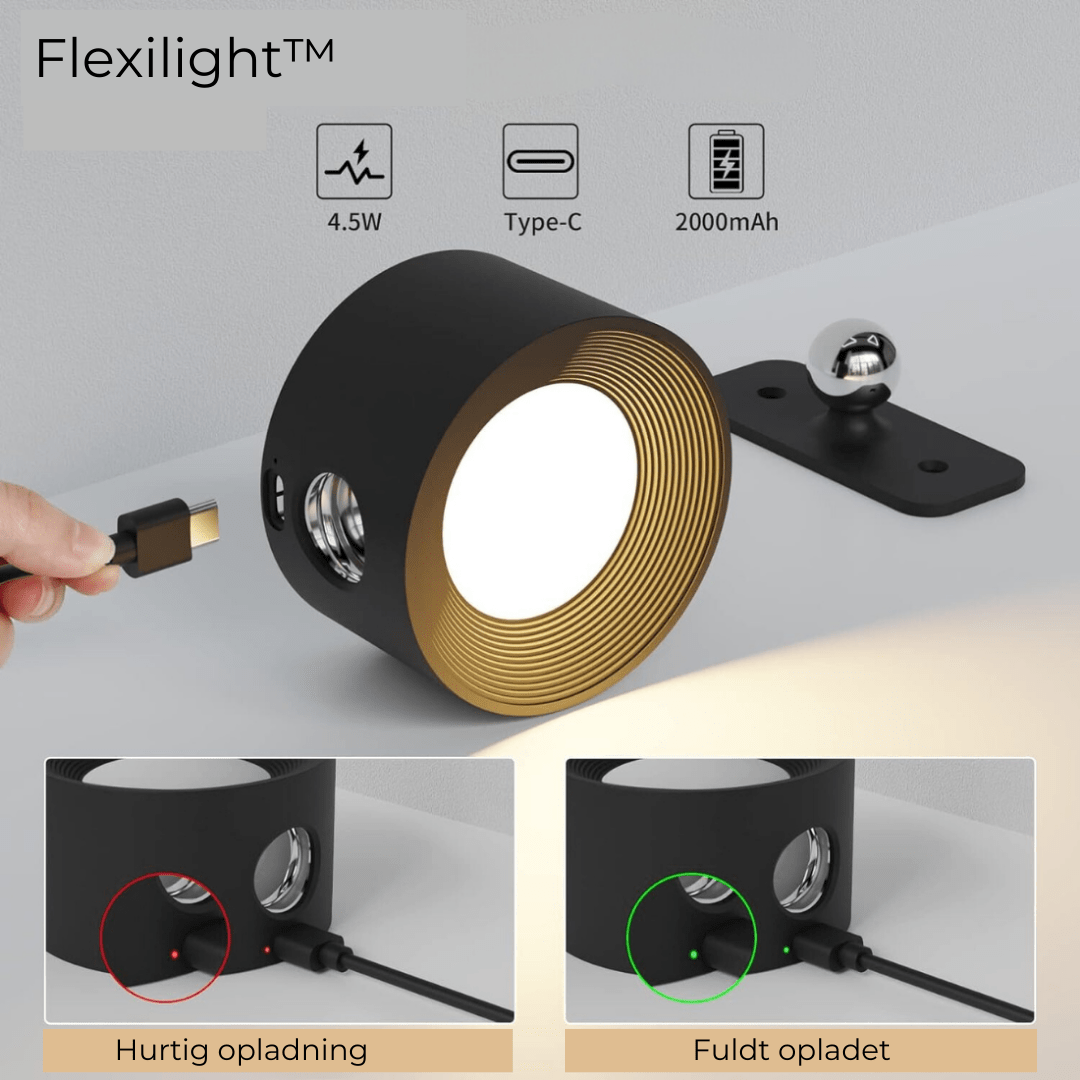 Flexible LED Wall Light 360 Degree Rotation