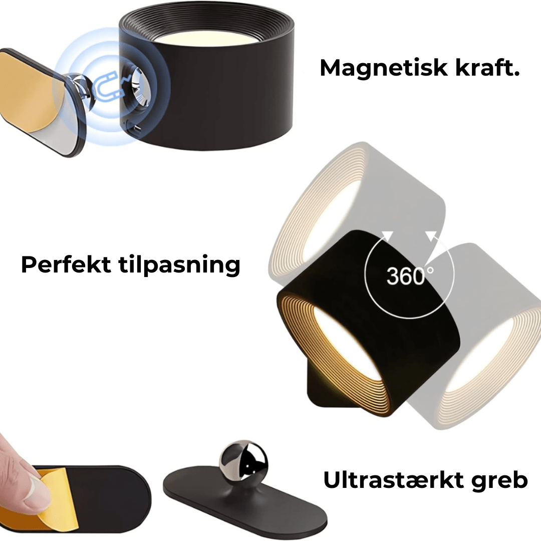 Flexible LED Wall Light 360 Degree Rotation