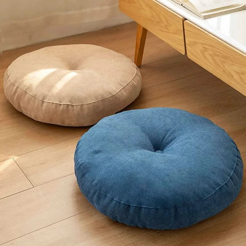 Soft Round Yoga Meditation Pillow for Home Relaxation