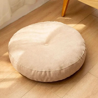 Soft Round Yoga Meditation Pillow for Home Relaxation