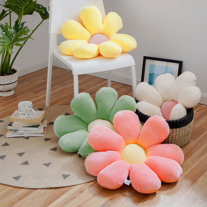 Soft Floral Pillow Cover