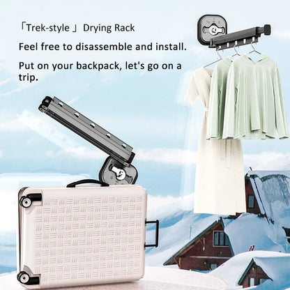 Space Saving Foldable Laundry Rack
