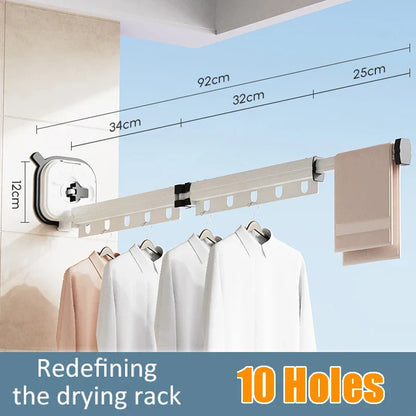 Space Saving Foldable Laundry Rack