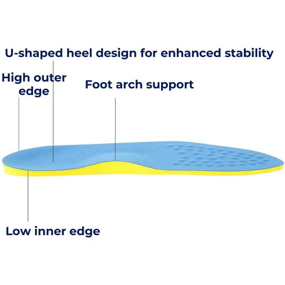 Arch Support Insoles for Flat Feet Daily Comfort