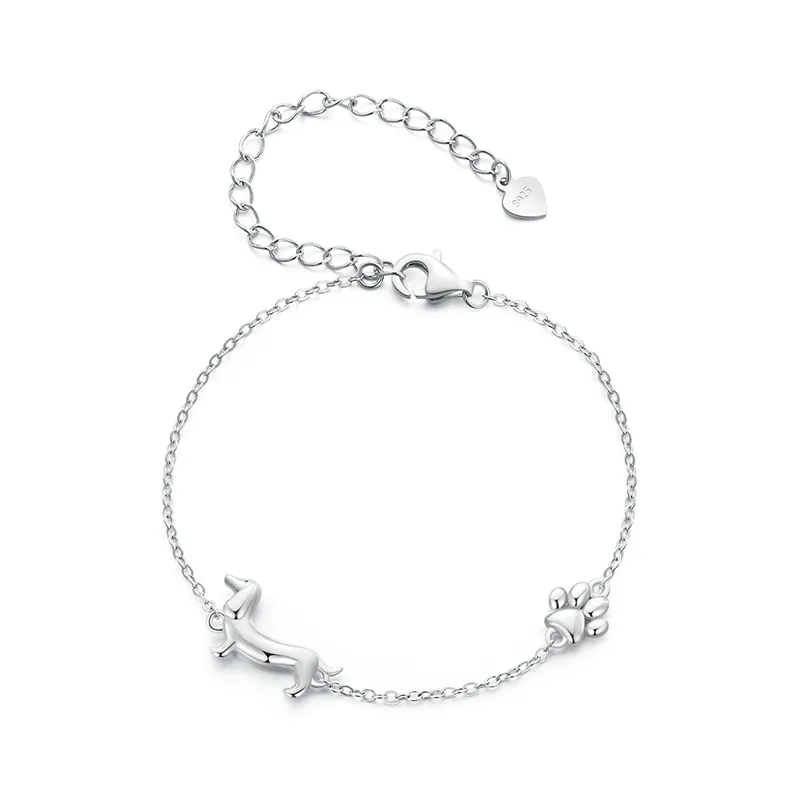 Adorable Dog Pendant Charm Bracelet - Befez
