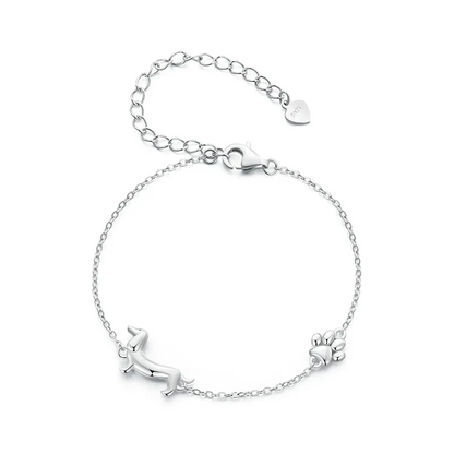 Adorable Dog Pendant Charm Bracelet - Befez