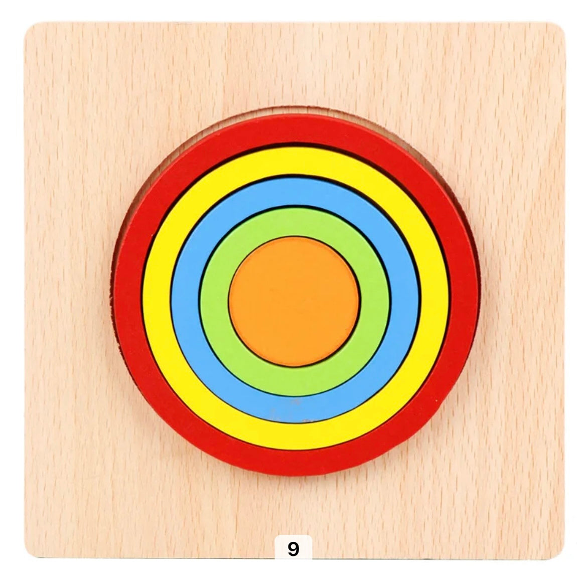 Fun Wood Shape Sorting Puzzle