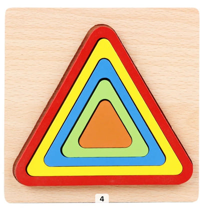 Fun Wood Shape Sorting Puzzle