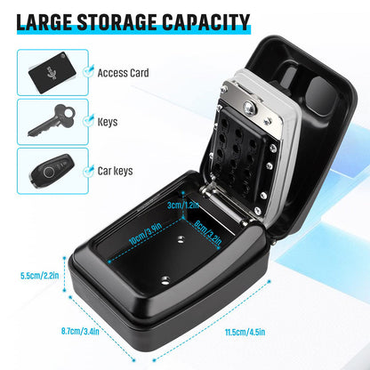 Weatherproof Locking Key Storage Box