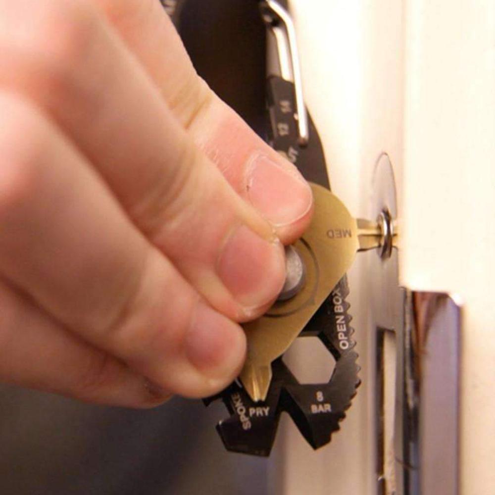 Multifunctional 20-in-1 Pocket Tool Keychain