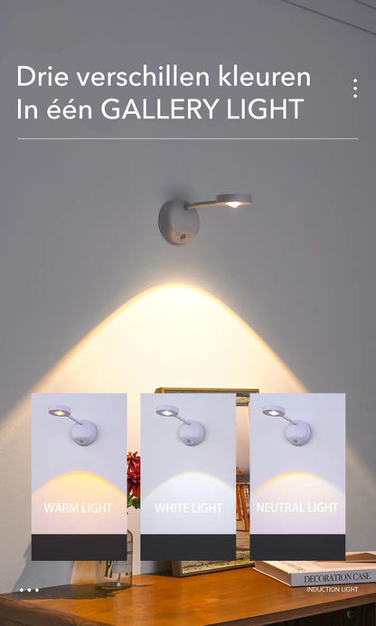 Modern Cordless LED Wall Light