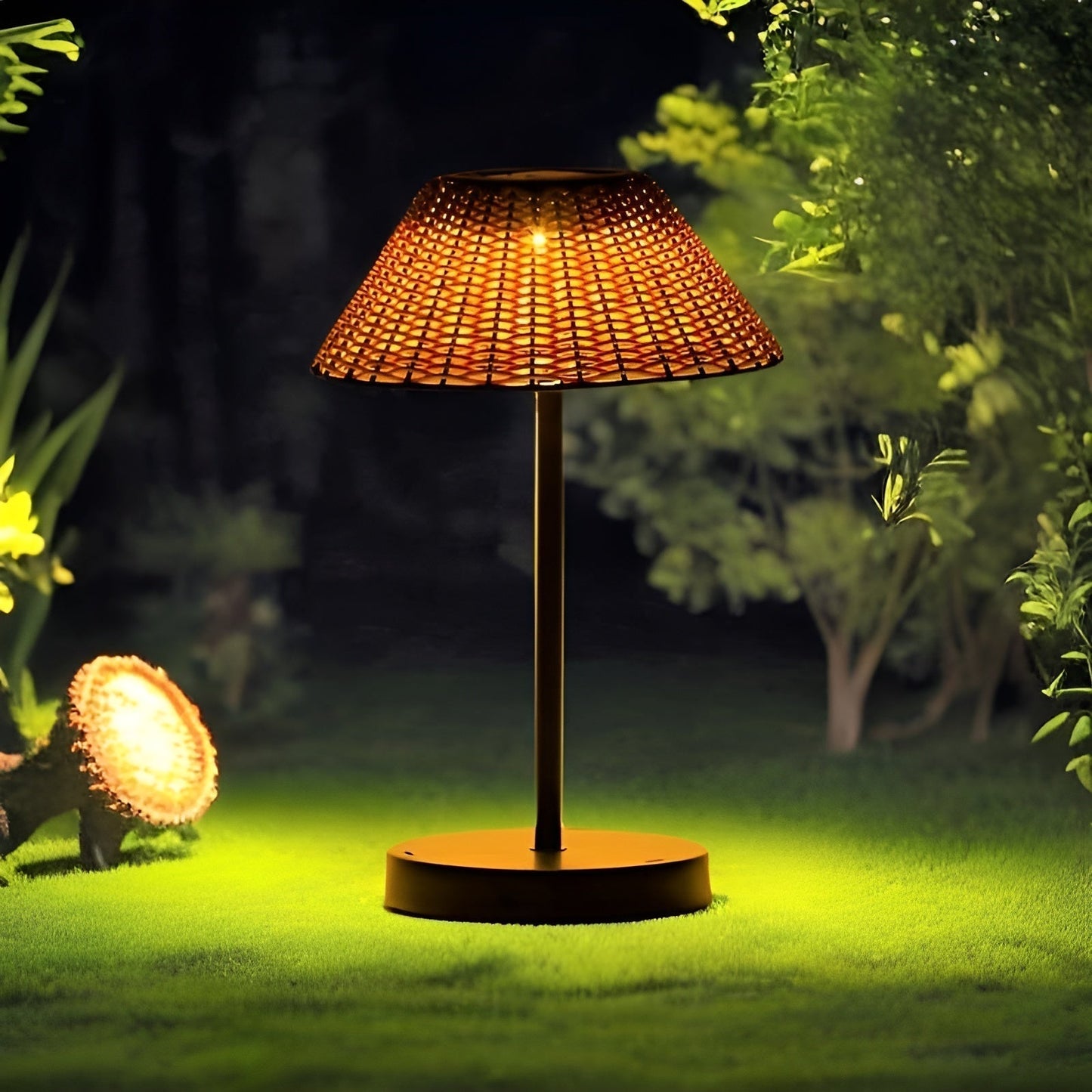 Stylish Outdoor Solar Table Lamp - Waterproof & Eco Friendly