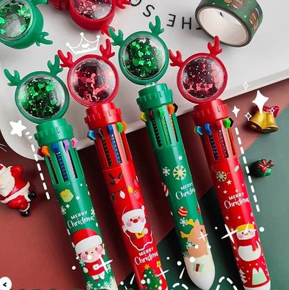 Colorful Seasonal Pens for Holiday Writing