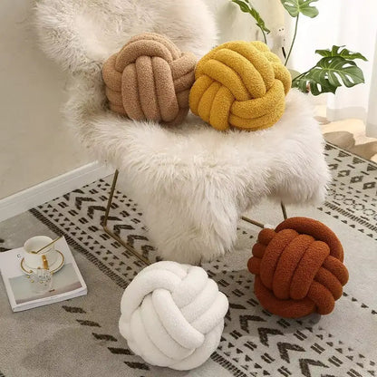 Soft Plush Handmade Accent Pillow