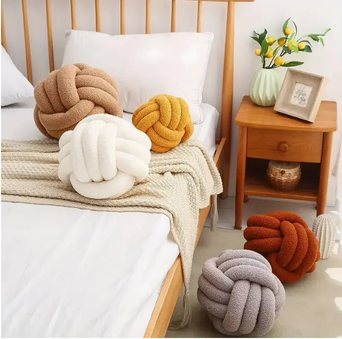 Soft Plush Handmade Accent Pillow