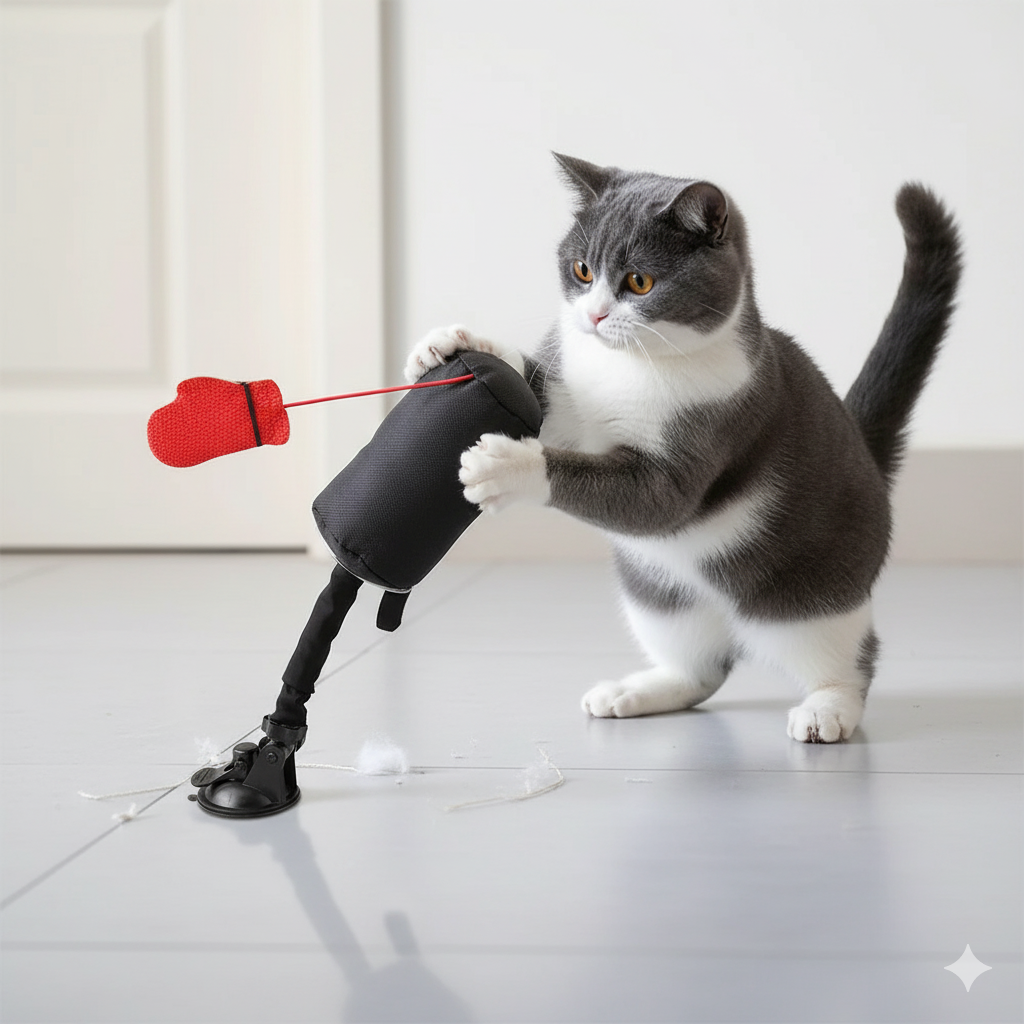 Fun Cat Punching Ball Toy - Befez