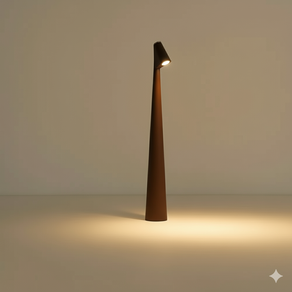 Simple Slim Wireless LED Desk Lamp Modern Style