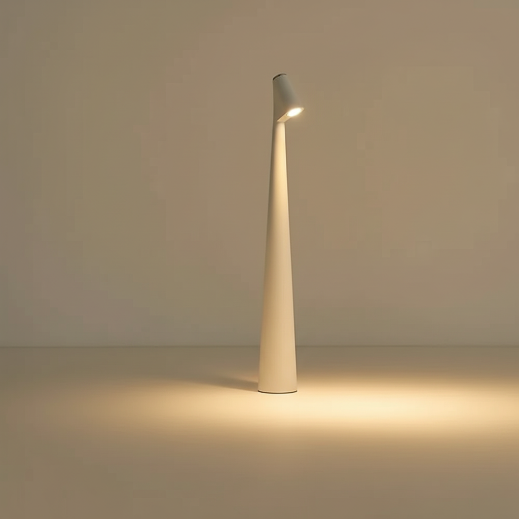 Simple Slim Wireless LED Desk Lamp Modern Style