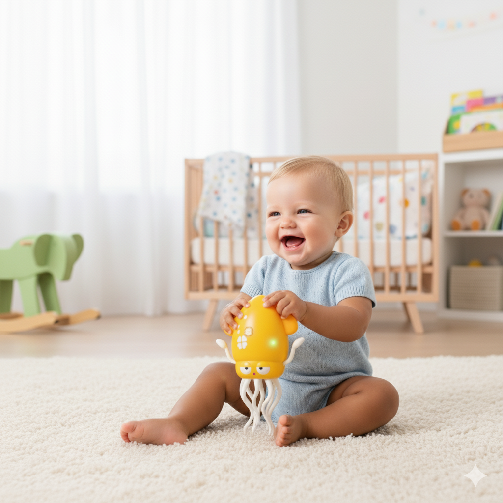 Colorful Squid Baby Playmat Toy - Befez