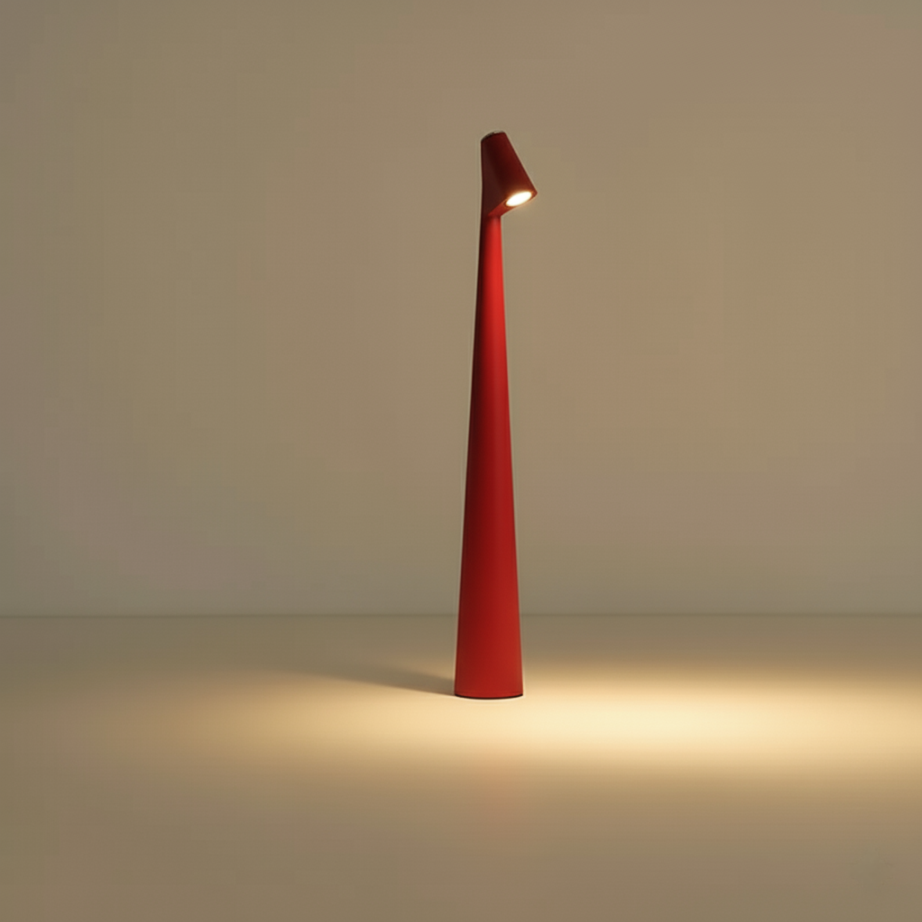Simple Slim Wireless LED Desk Lamp Modern Style