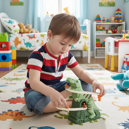 Befez Kids Dino Slide Playground Ride - Befez