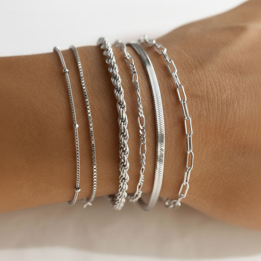 Timeless 6pc Bangle Set Stack