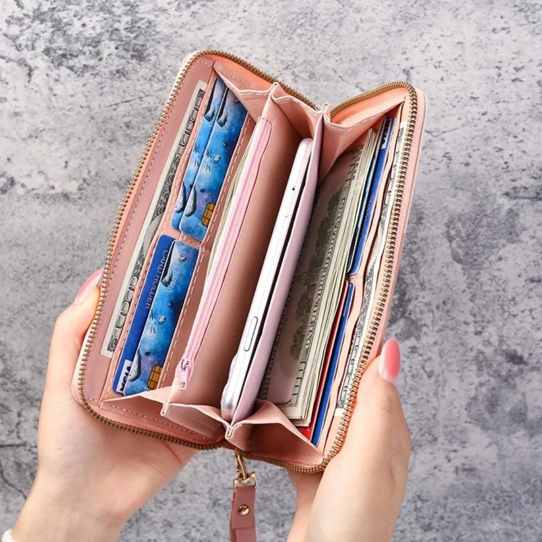 Slim Women's Leather Wallet Befez