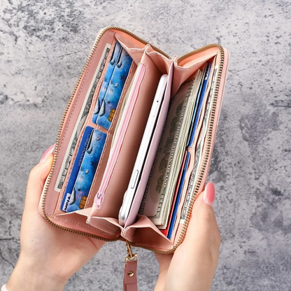 Slim Women's Leather Wallet Befez