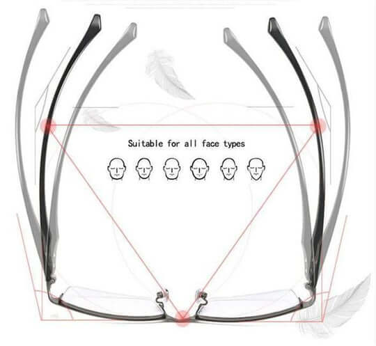 Smart Progressive Reading Glasses Modern Design