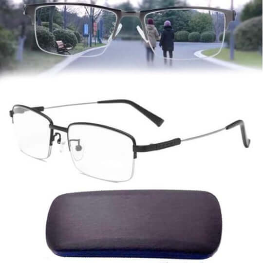 Prescription Multifocal Glasses with Anti Blue Light Protection