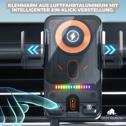 Car Phone Mount with Fast Charge